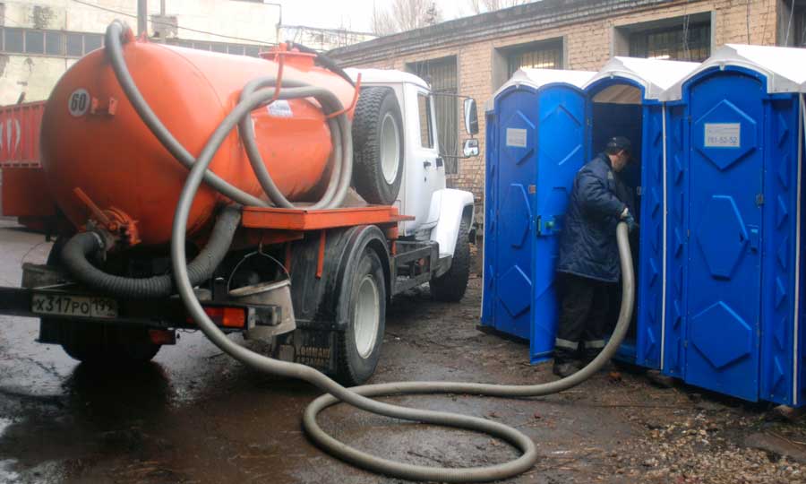 Услуги по откачке туалетов и биотуалетов в Казани